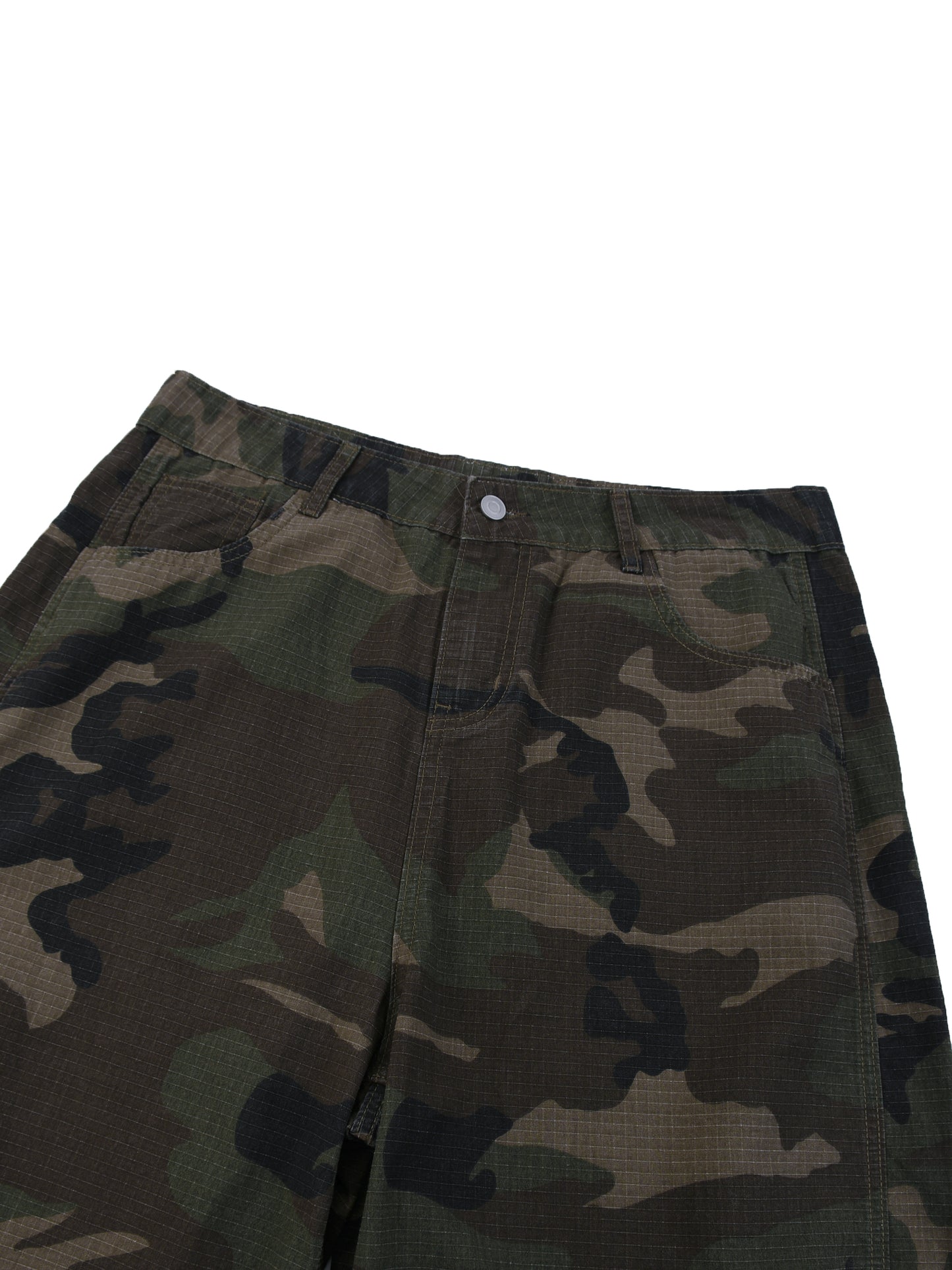 Camo Barrel Cargo Pants