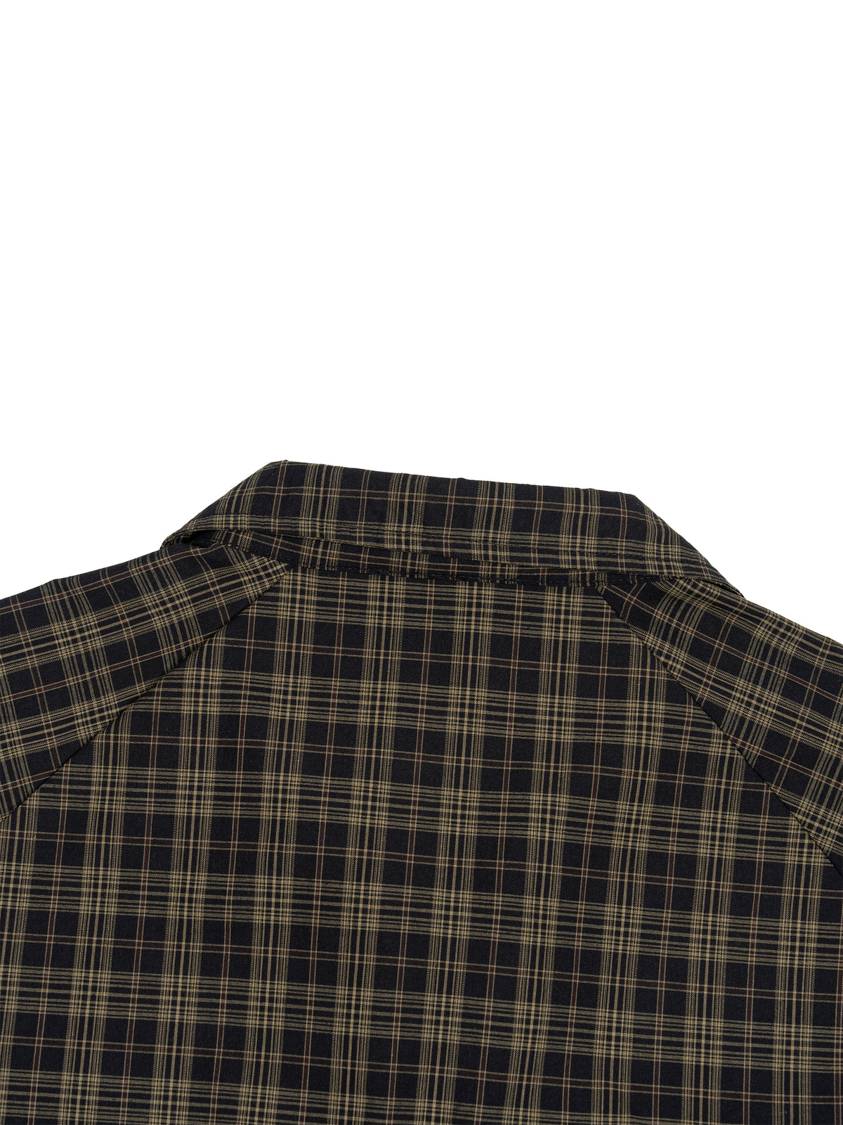 Plaid Full-Zip Track Jacket