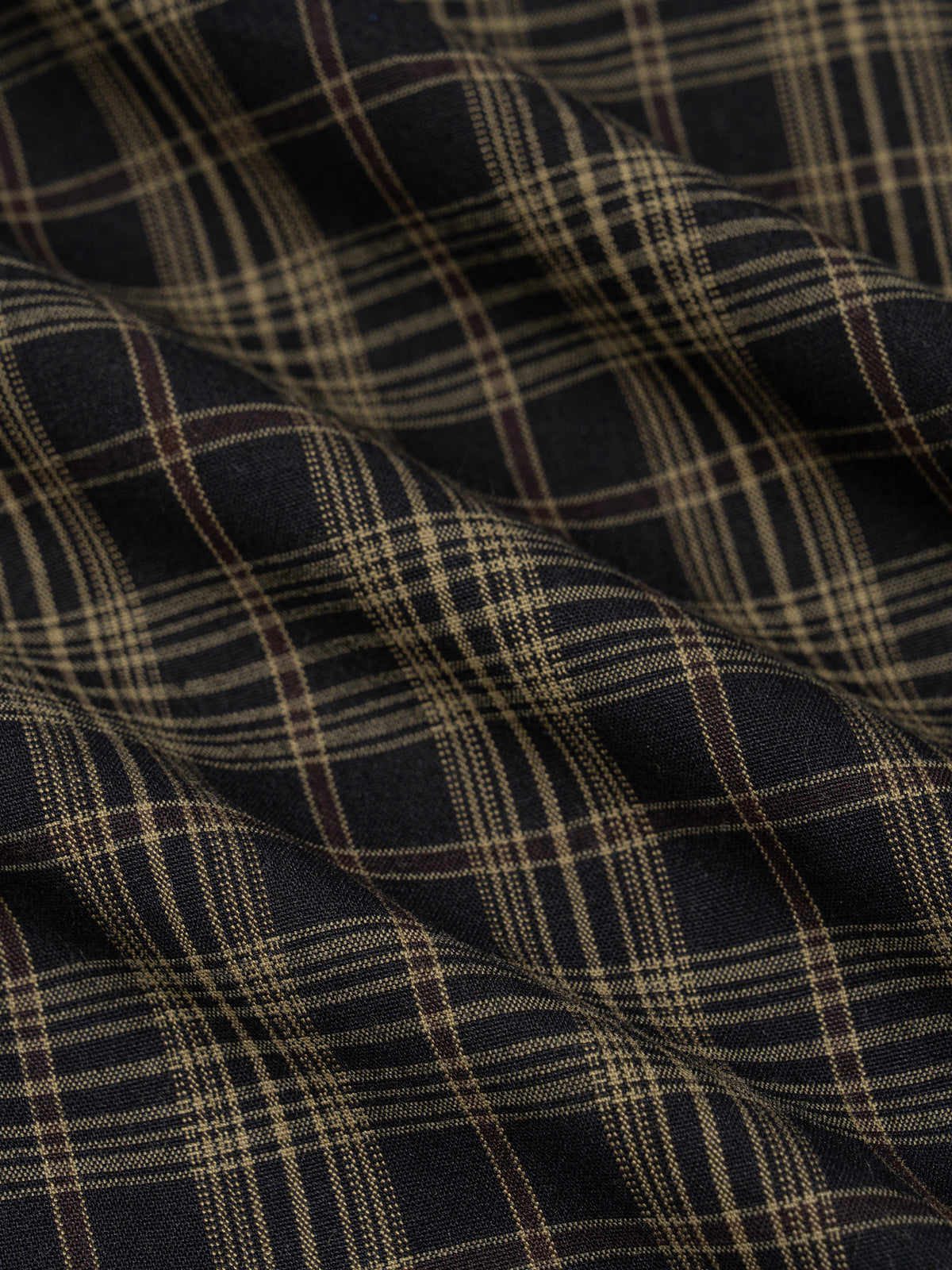 Plaid Full-Zip Track Jacket