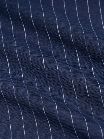 Minimal Striped Full-Zip Track Jacket