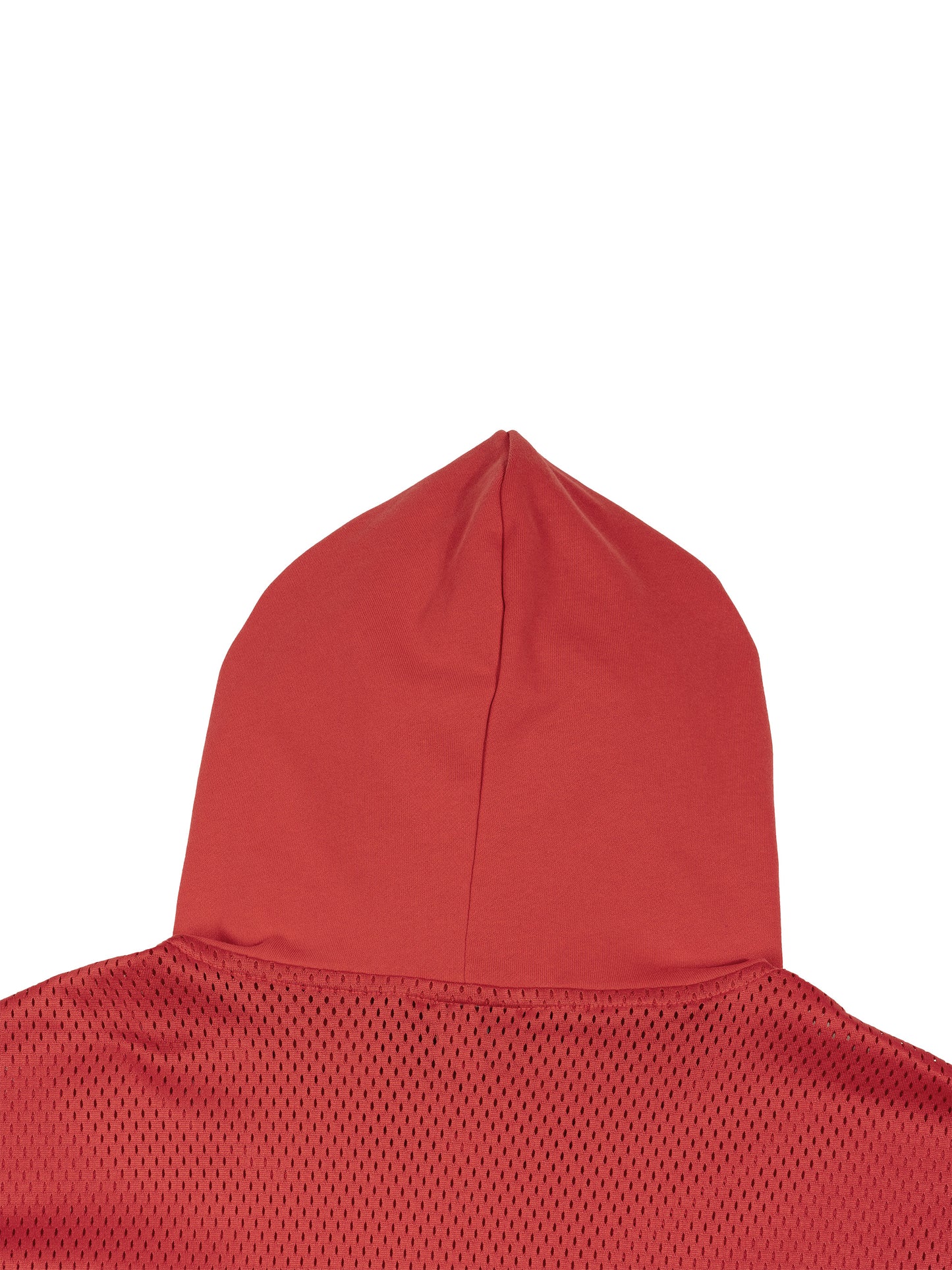 Unisex Panel Mesh Sleeveless Hoodie