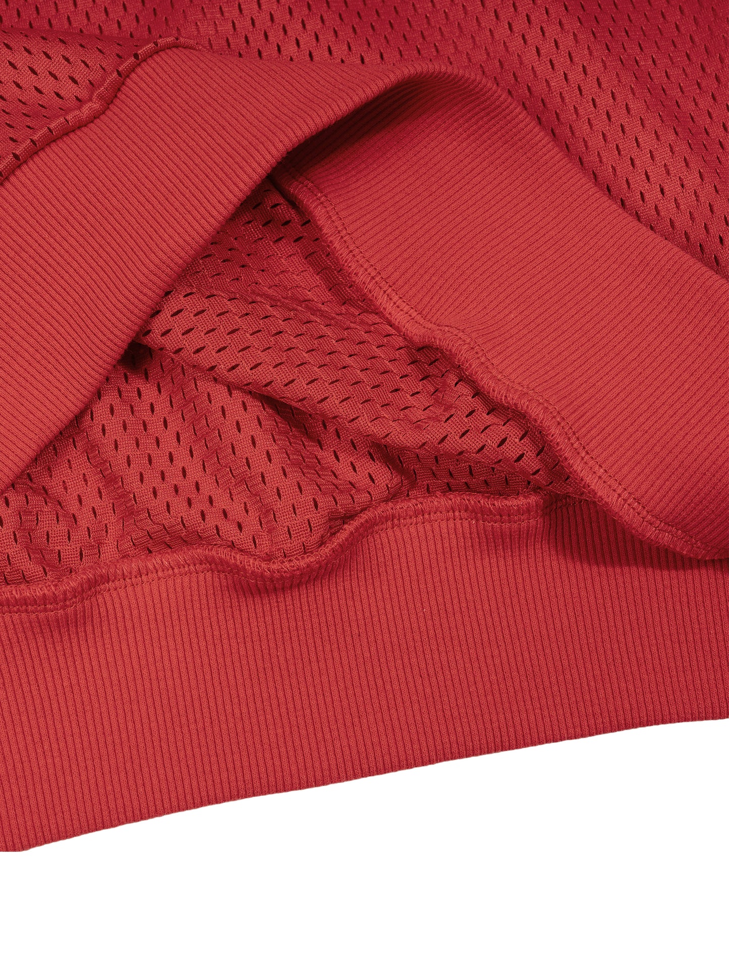 Unisex Panel Mesh Sleeveless Hoodie