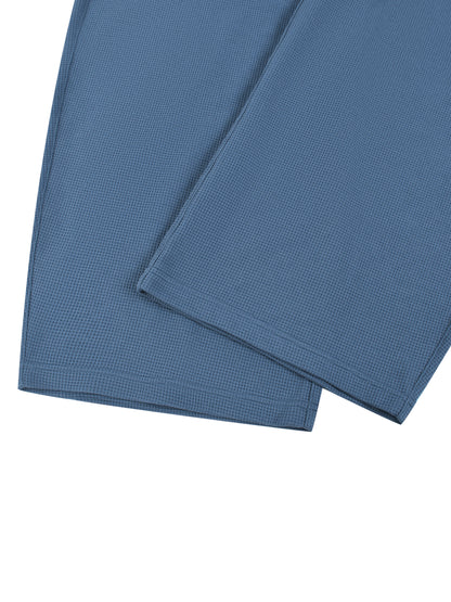 DT | Waffle Barrel Leg Pants