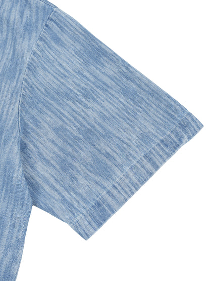 Boxy Vintage Wash Denim Shirt