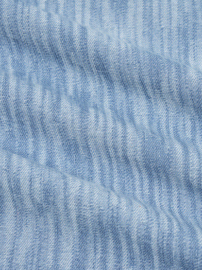 Boxy Vintage Wash Denim Shirt