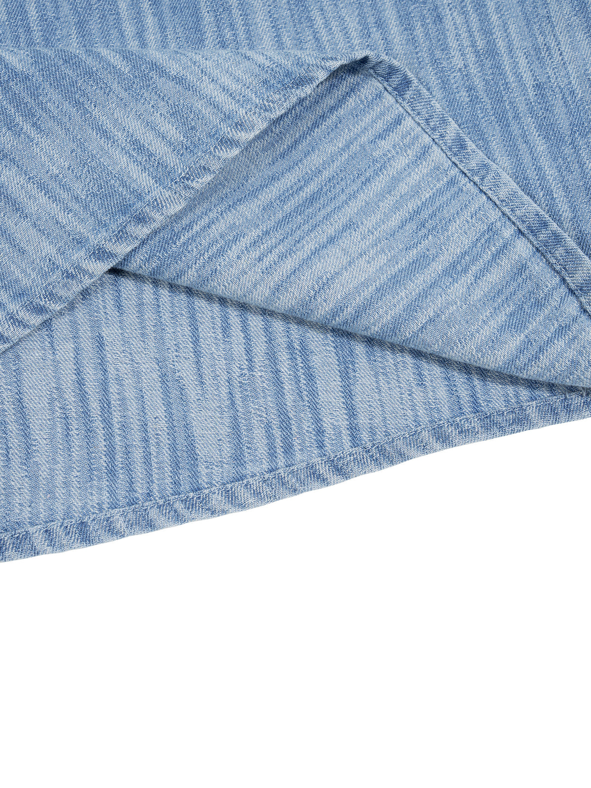 Boxy Vintage Wash Denim Shirt