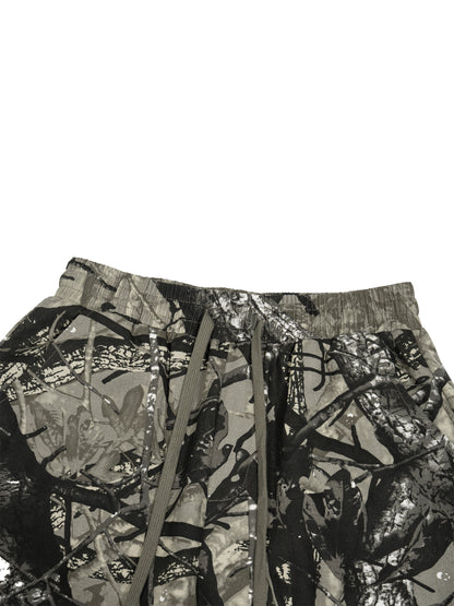 Unisex Tree Camo Barrel Leg Pants