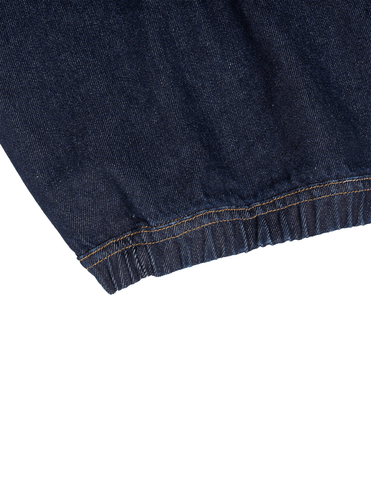 Men's Boxy Vintage Wash Hooded Denim Jacket